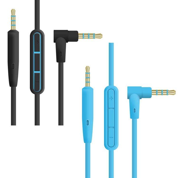 3 PCS 3.5mm to 2.5mm Audio Cable with Mic For Bose QC25/QC35/OE2, Length: 1.4m