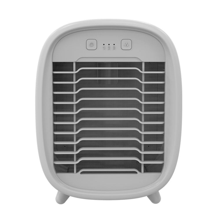 USB Household Cold Wind Electric Fan Portable Mobile Mini Cold Fan, Style: Desktop Mini English Version