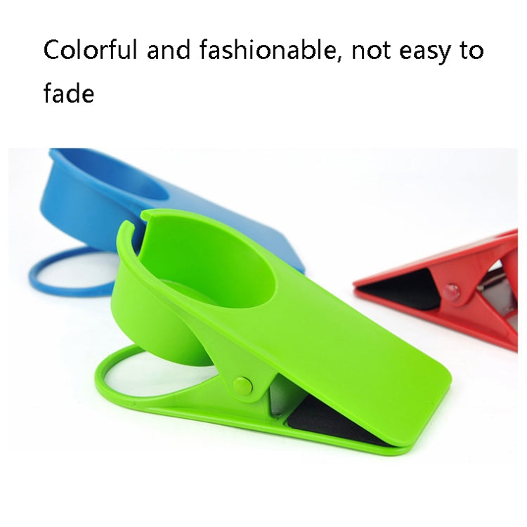2 PCS G3389 Table Side Cup Clip Large Thickened Cup Clip