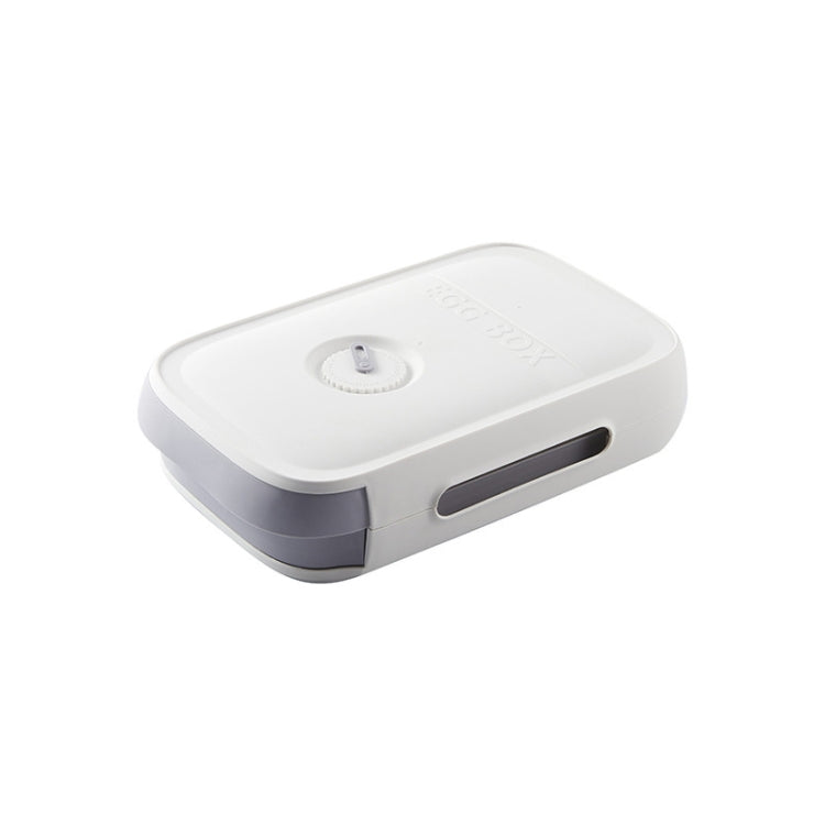 Household Refrigerator Fresh-Keeping Egg Box Drawer Type Kitchen Storage Box With Lid Can Be Superimposed Roll Egg Type Egg Sorting Box