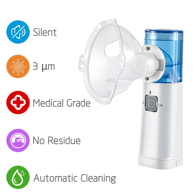 Medical Children Electronic Compression Portable Atomizer Mask Handheld Personal Care Atomizing Stick(Battery)