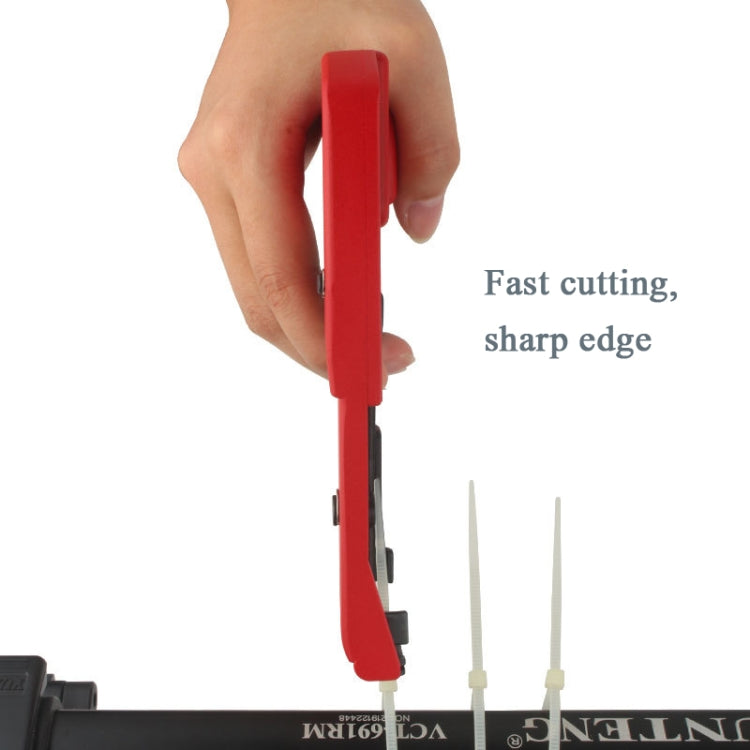 MT-1218 Automatic Cable Tie Pliers Tightening Tool Nylon Cable Tie Tightening Pliers Suitable For Cable Widths Below 4.8 mm