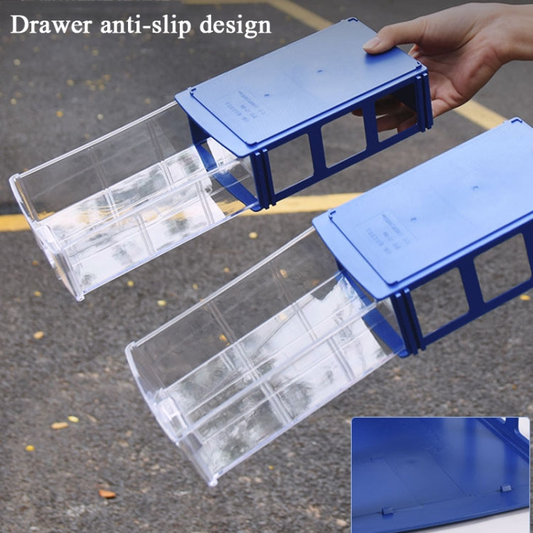 5 PCS Multifunctional Building Block Type Component Box Storage Box Drawer Type Parts Box Combined Accessory Box, Specification: LT-00D M
