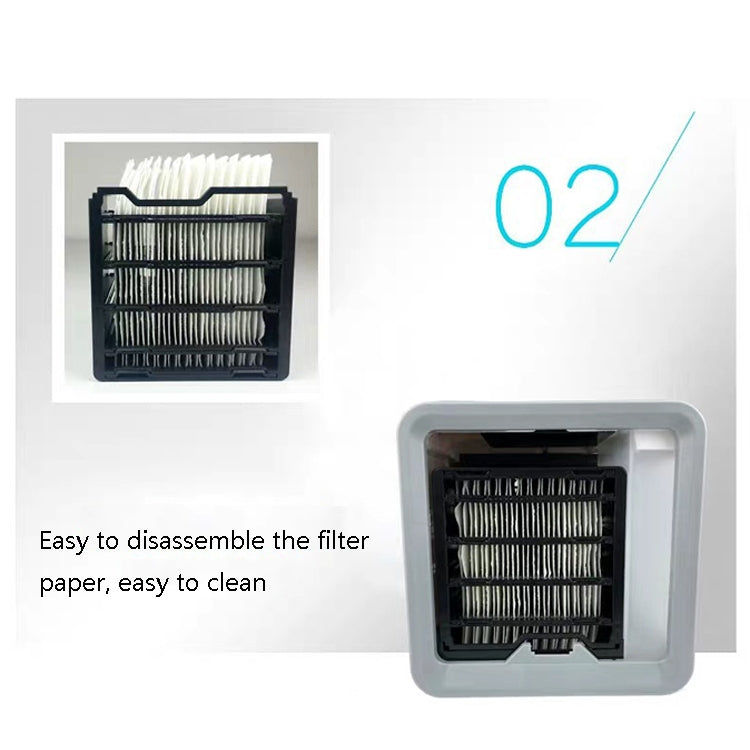 YX-2272 Mini Cold Fan Home Refrigeration And Humidification Cold Fan, Style: Air Cooler