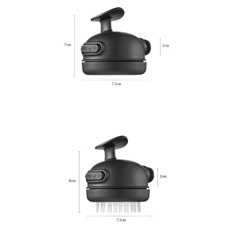 YZ-1143 Multi-Function Shower Spray Head Shower Nozzle, Style: Stainless Steel Color