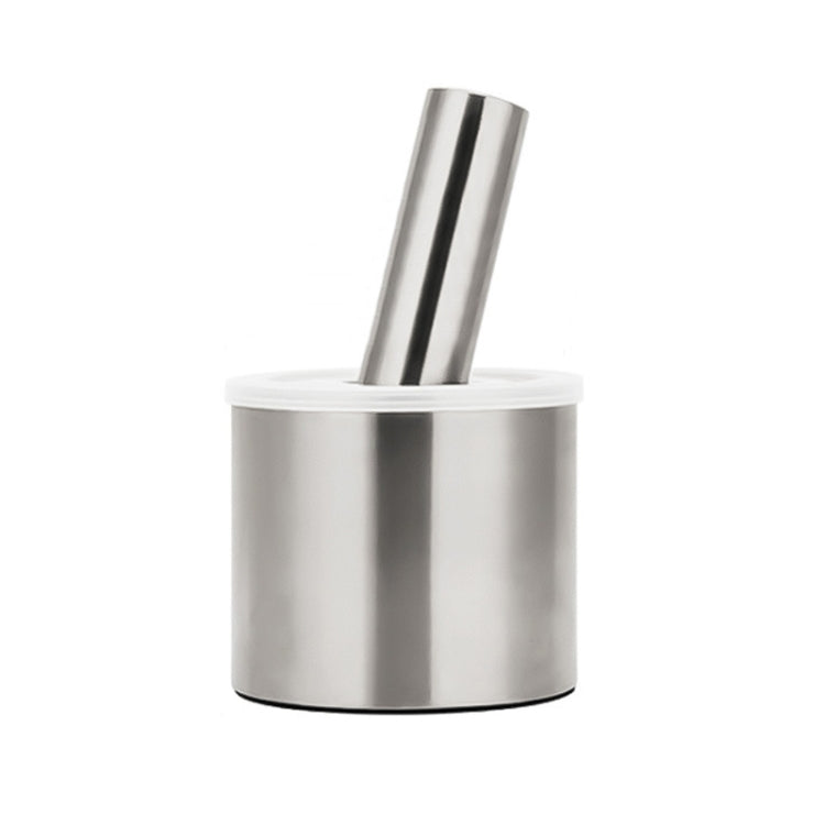 Kitchen 304 Stainless Steel Garlic Masher Spice Bean Nut Grinder, Specification: Straight Shape