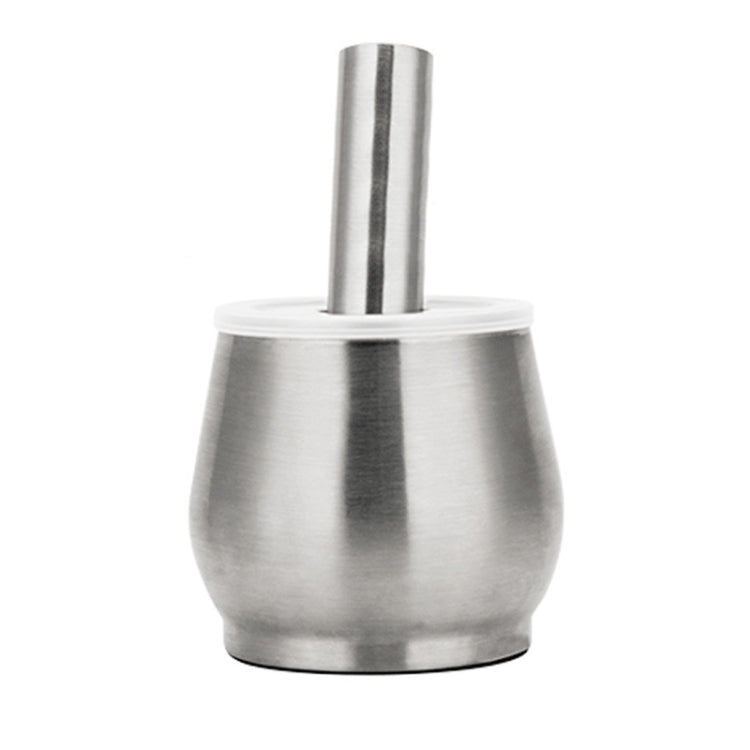 Kitchen 304 Stainless Steel Garlic Masher Spice Bean Nut Grinder, Specification: Drum Shape