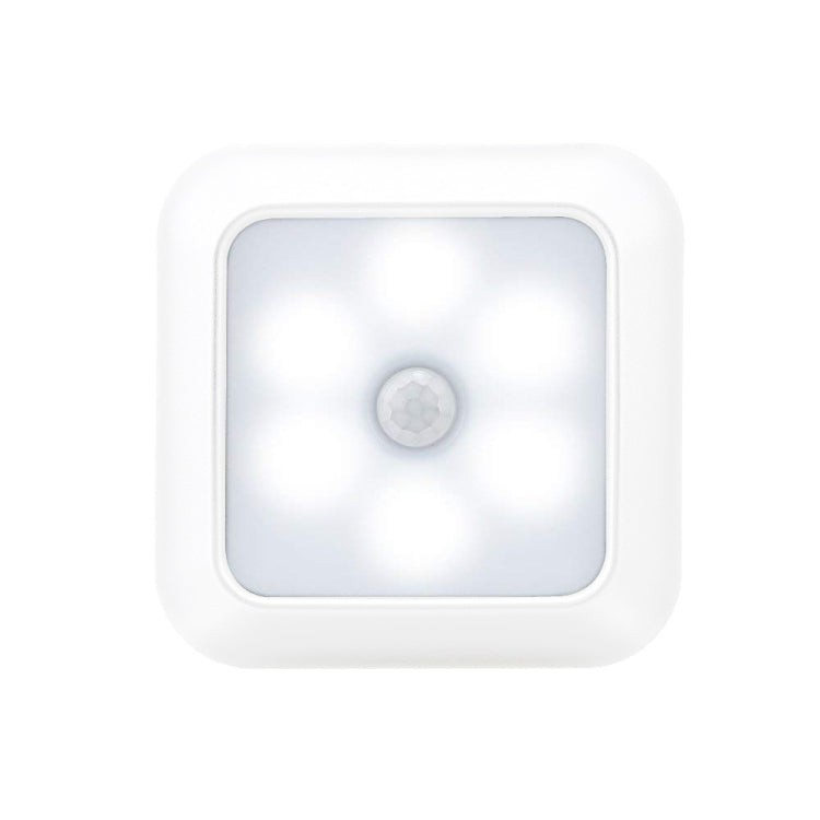 1143 Human Body Sensation Night Light Smart Home Sensing Lights, Light color: White Shell White Light