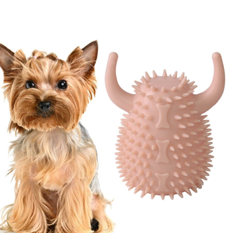 2 PCS Teeth Cleaning Dog Toothbrush Chew Toy Interactive Training Molar Vocal Pet Anti-Boring Toy