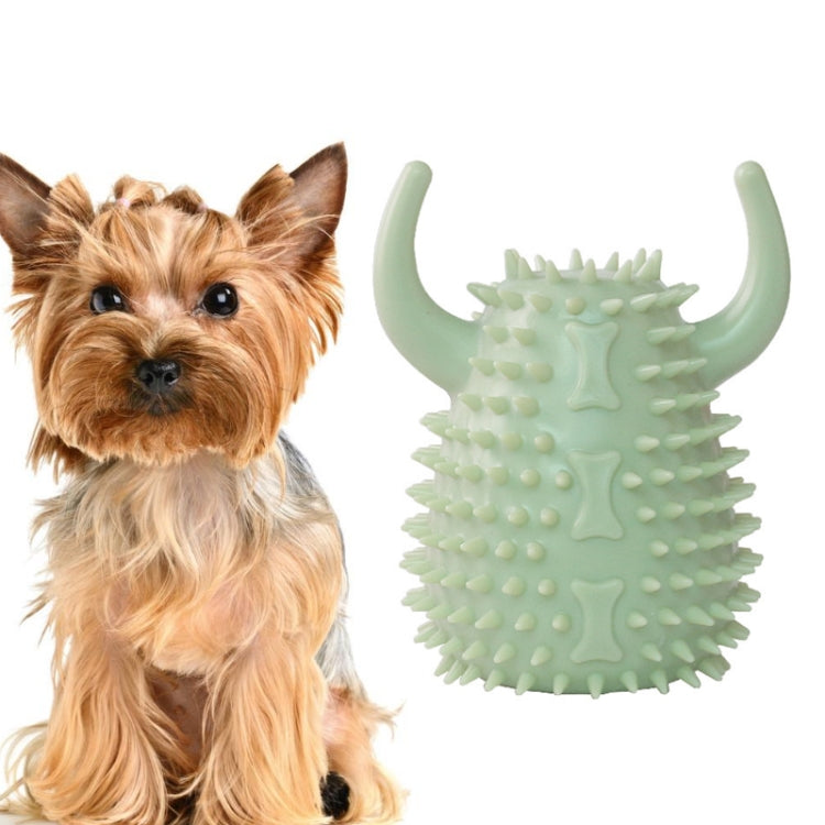 2 PCS Teeth Cleaning Dog Toothbrush Chew Toy Interactive Training Molar Vocal Pet Anti-Boring Toy