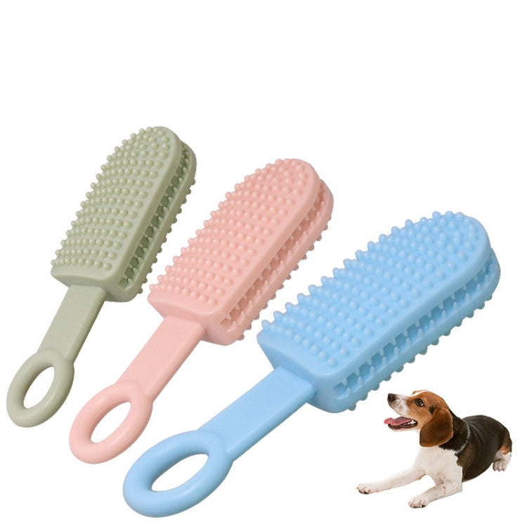 2 PCS TPR Dog Toy Molar Stick Bite-Resistant Cleaning Teeth Dog Chewing Interactive Anti-Boring Toy