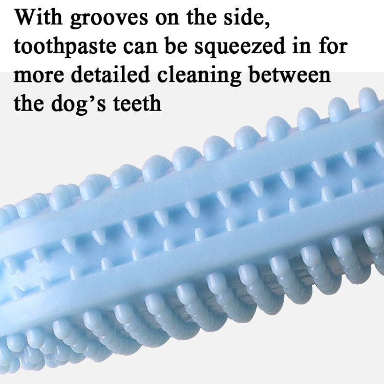 2 PCS TPR Dog Toy Molar Stick Bite-Resistant Cleaning Teeth Dog Chewing Interactive Anti-Boring Toy