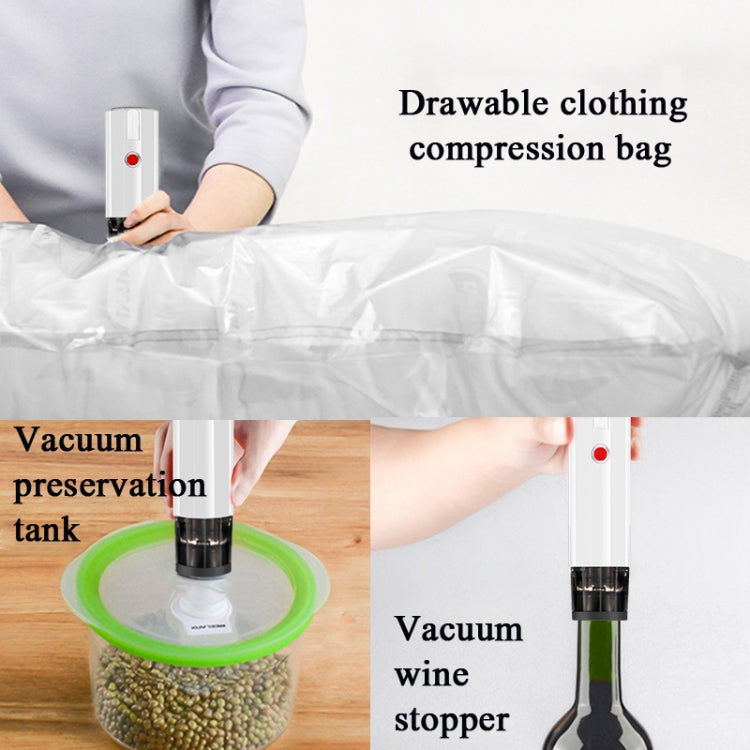 USB Handheld Mini Intelligent Vacuum Sealing Machine Portable Electric Vacuum Preservation Machine