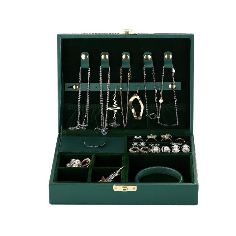 HD-001 Ring Necklace Jewelry Storage Box With Lock
