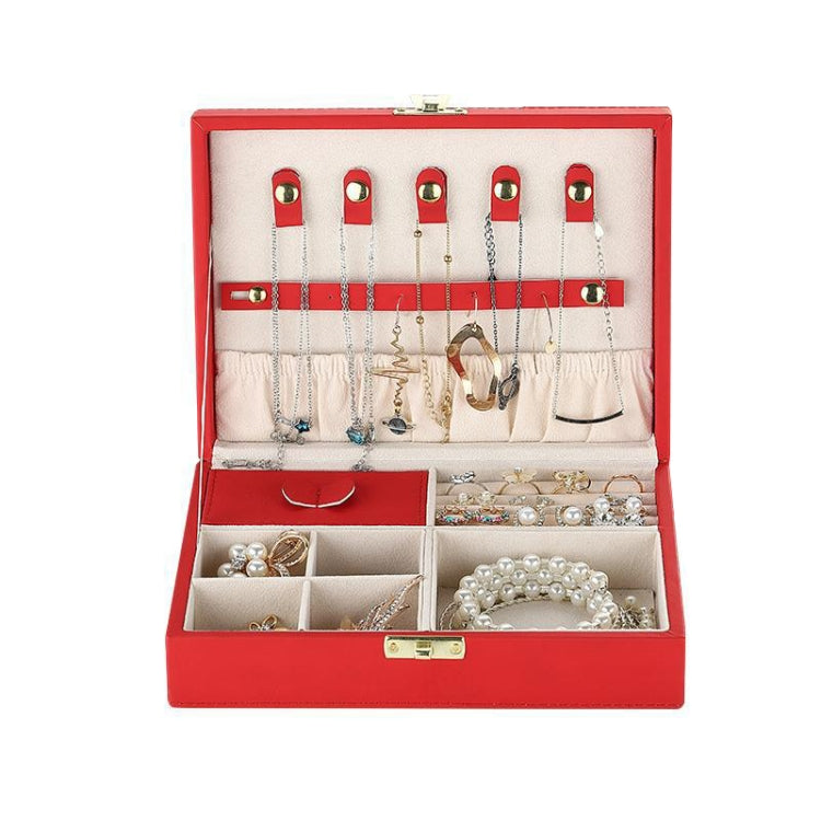 HD-001 Ring Necklace Jewelry Storage Box With Lock
