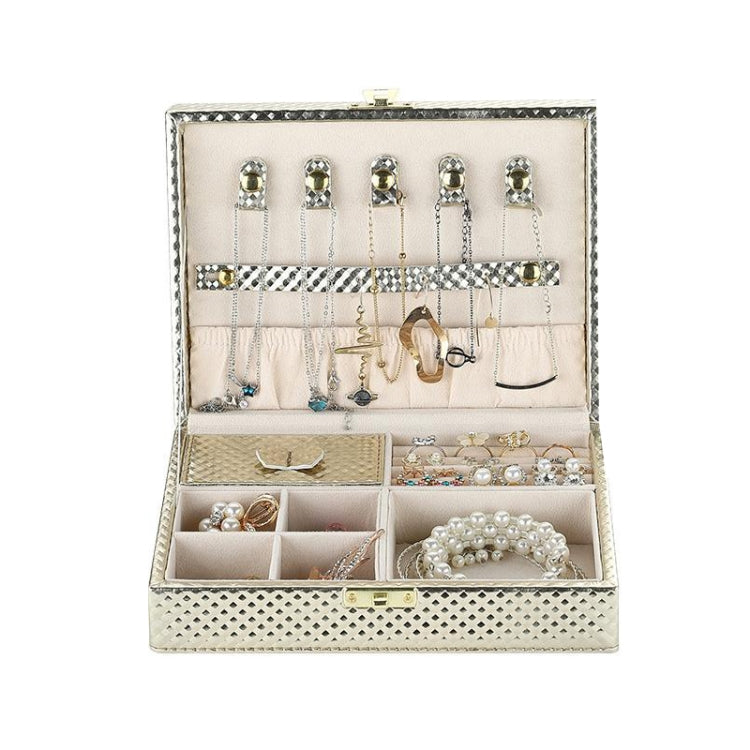 HD-001 Ring Necklace Jewelry Storage Box With Lock