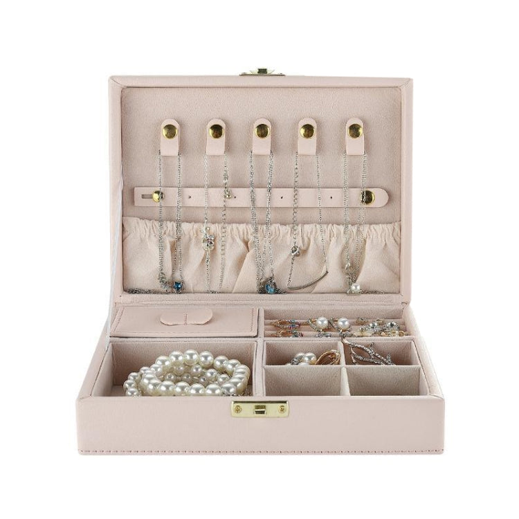 HD-001 Ring Necklace Jewelry Storage Box With Lock