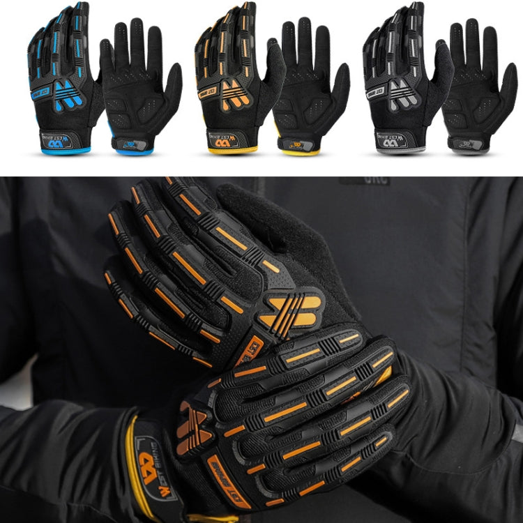 WEST BIKING YP0211208 Riding Gloves Motorcycle Bike Long Finger Non-Slip Touch Screen Gloves, Size: L