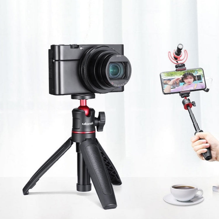 Ulanzi MT-08 Foldable Desktop Vlogging Tripod Holder Selfie Monopod Stick Live Bracket