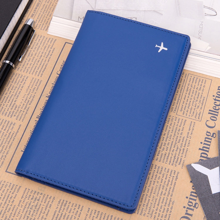 PU Leather Multi-Function Document Holder Travel Portable Passport Bag