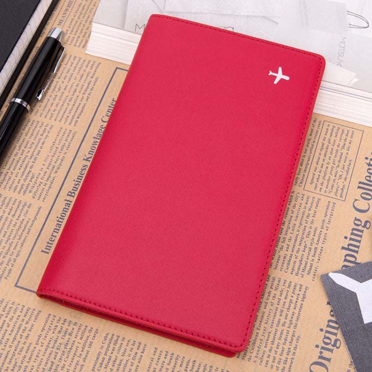 PU Leather Multi-Function Document Holder Travel Portable Passport Bag