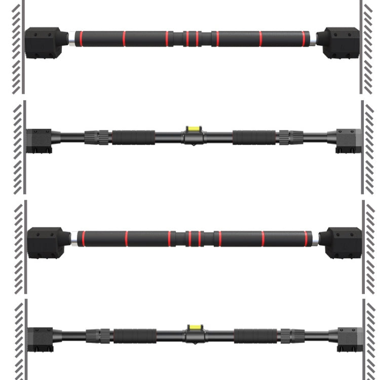 Pull-Ups Indoor Horizontal Bar Free Perforation Spine Correction Fitness Equipment, Specification: Smart  Version 73-100cm