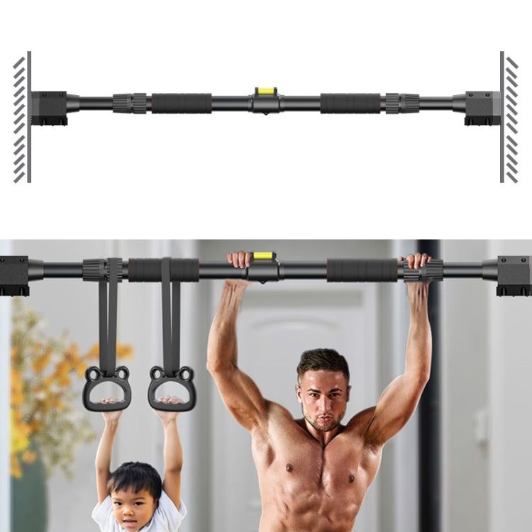 Pull-Ups Indoor Horizontal Bar Free Perforation Spine Correction Fitness Equipment, Specification: Smart  Version 88-120cm