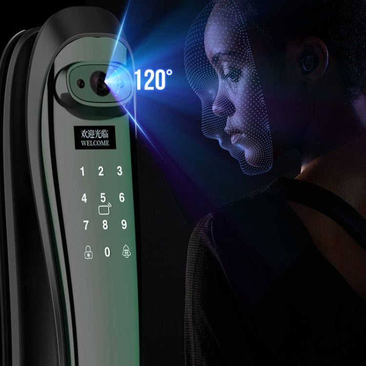 Q-638 Automatic Fingerprint Lock Home Smart Fingerprint Password Lock(Black)