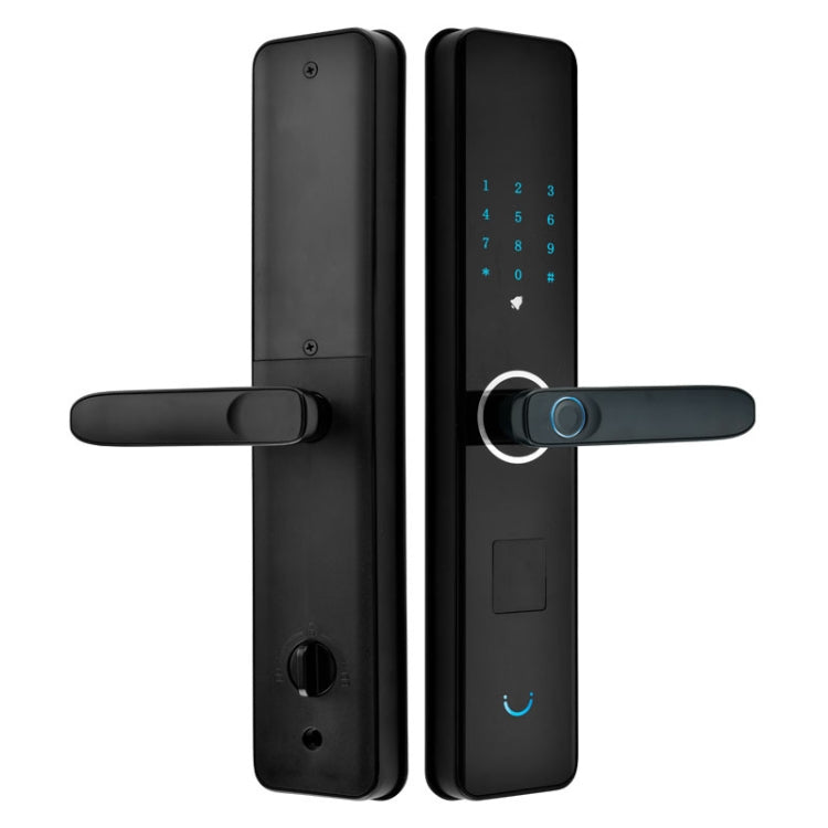 Z-821 Semi-Automatic Fingerprint Lock Home Fingerprint Password Lock(Black)