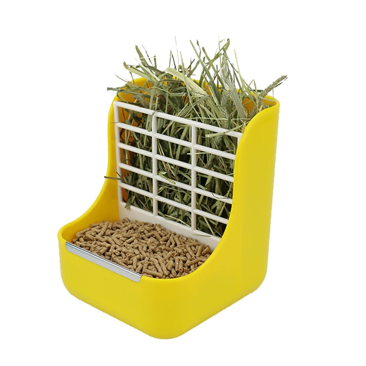 2 In 1 Rabbit Food Basin Frame Fixed Guinea Pig Food Box