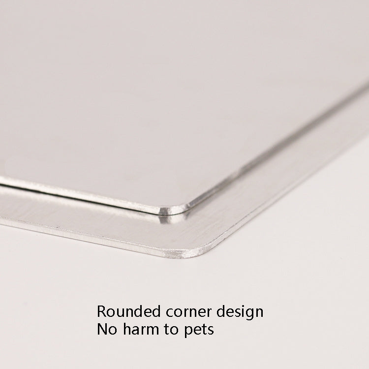 10 PCS 12x8cm Pet Hamster Summer Cooling Board Rabbit Guinea Pigs Cooling Aluminum Plate