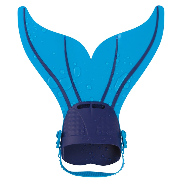 Mermaid Children Diving Fins Swimming Training Flexible Comfortable And Breathable Fins, Size: Free Size