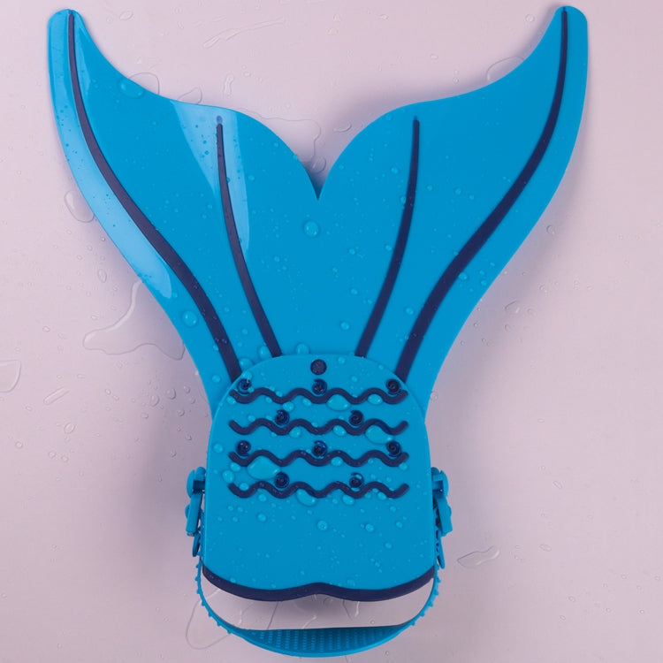 Mermaid Children Diving Fins Swimming Training Flexible Comfortable And Breathable Fins, Size: Free Size