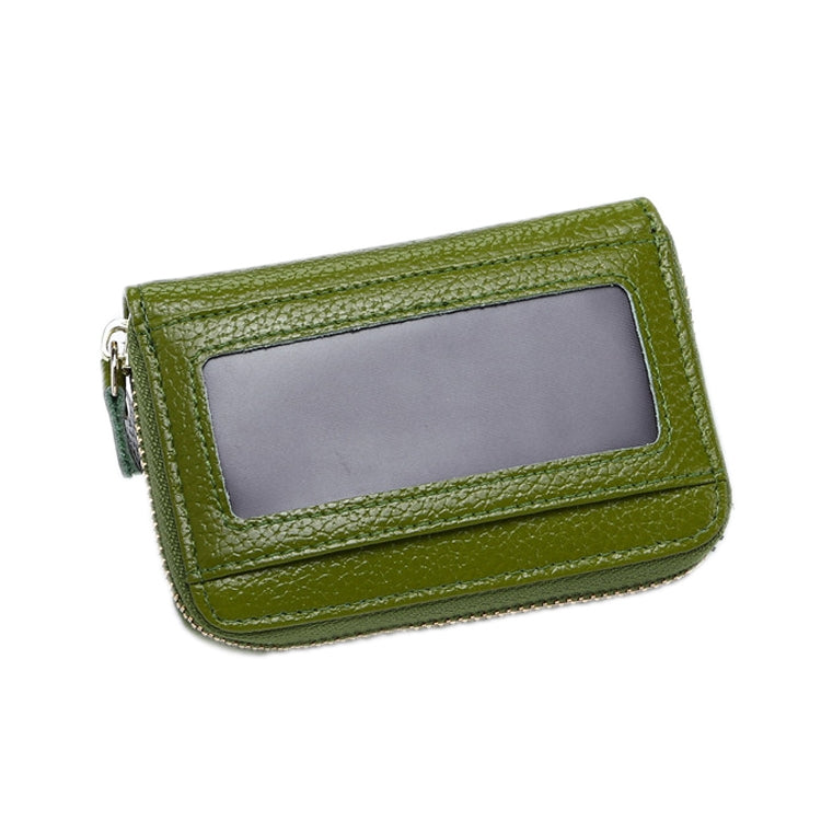 Business Multi-Position Zipper Organ Card Holder