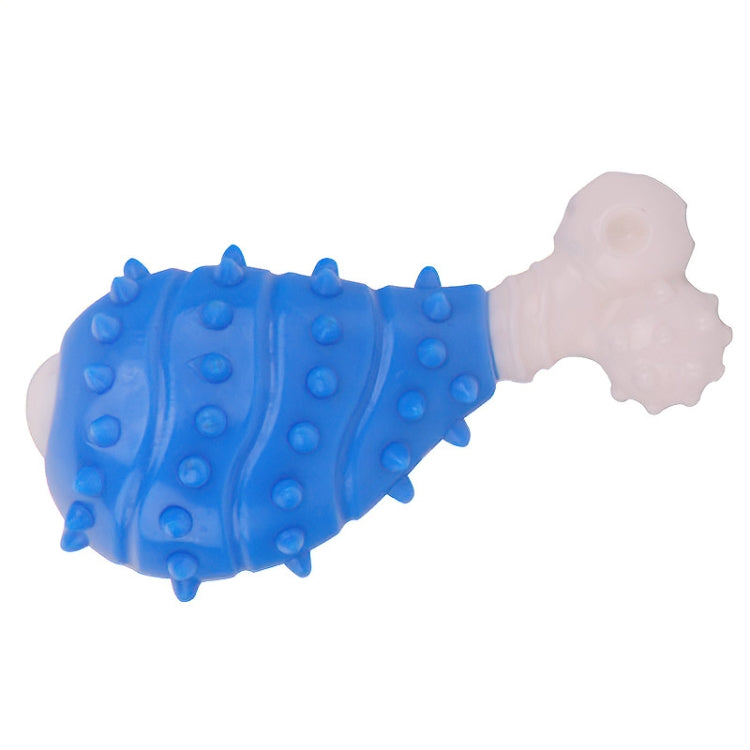 2 PCS BG-W167 Pet Grinning And Chewing Interactive Chicken Leg Toys
