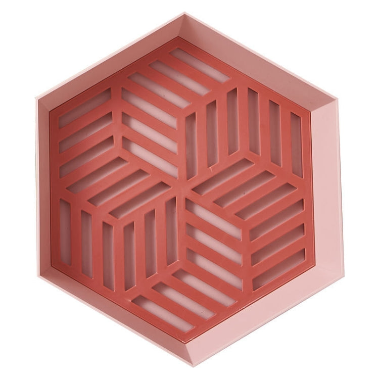 2 PCS Plastic Drain Washing Basket Fruit Storage Tray