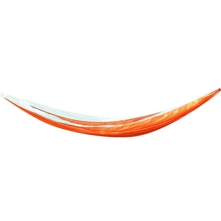 Outdoor Hammock Nylon Parachute Cloth Travel Camping Swing, Style: 2.7m x 1.4m (Red+Sky Blue)