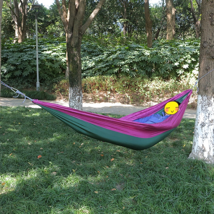 DR001 Outdoor Single Leisure Parachute Cloth Hammock Indoor Swing