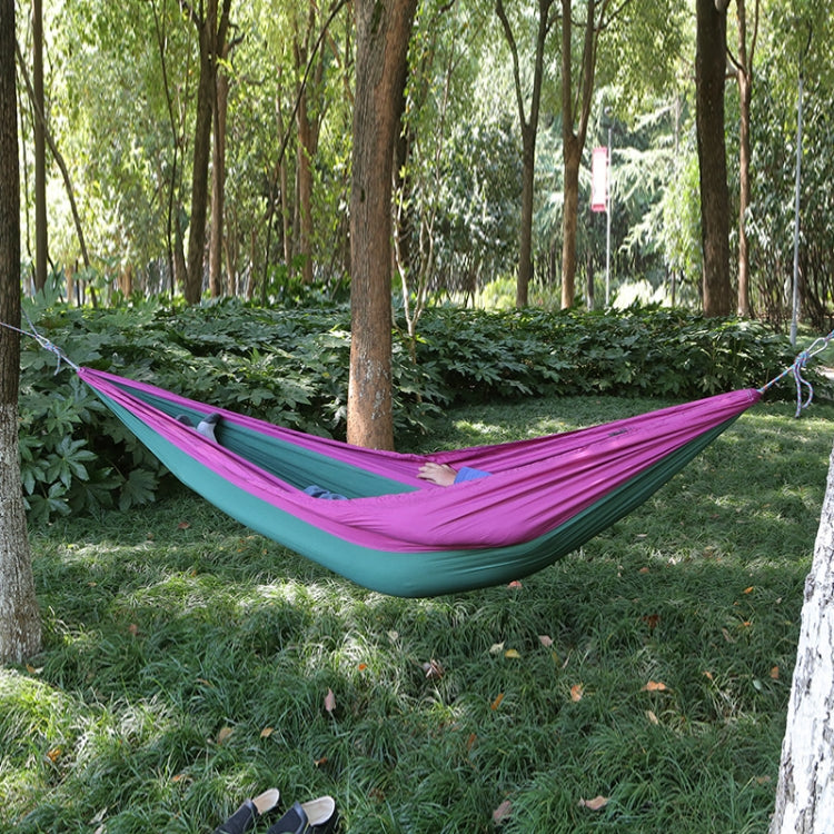 DR001 Outdoor Single Leisure Parachute Cloth Hammock Indoor Swing