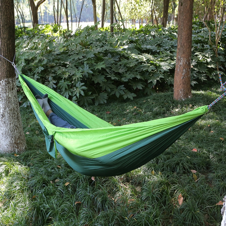 DR001 Outdoor Single Leisure Parachute Cloth Hammock Indoor Swing