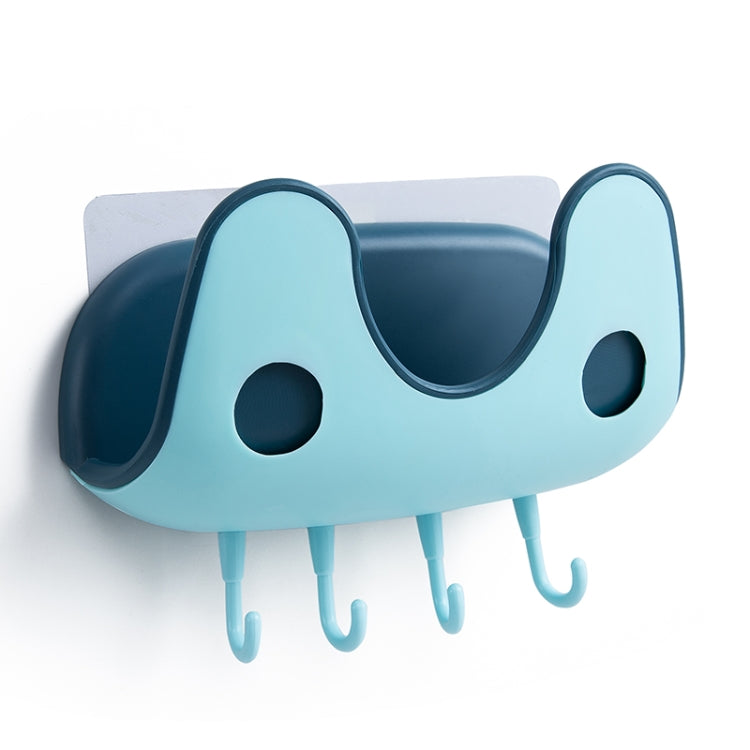 3 PCS Exhaust Hole Two-Color Pot Cover With Hook Multi-Function Storage Shelf