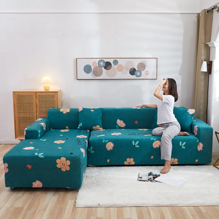 Lazy Stretch Sll-Inclusive Sofa Cover Universal Sofa Dust Cover, Size: Four People 235-300cm