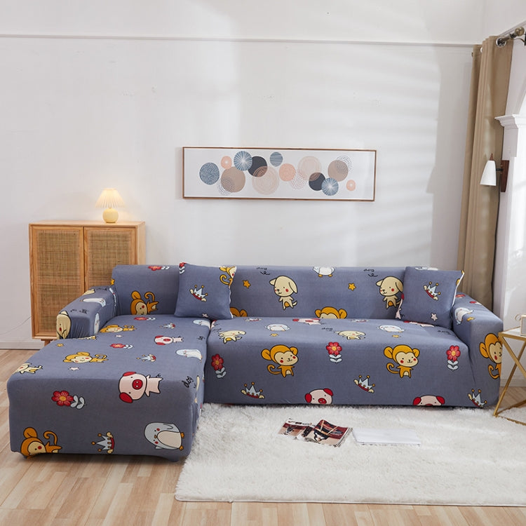 Lazy Stretch Sll-Inclusive Sofa Cover Universal Sofa Dust Cover, Size: Four People 235-300cm