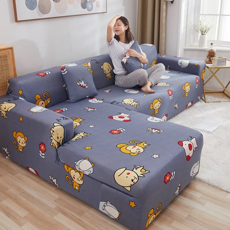 Lazy Stretch Sll-Inclusive Sofa Cover Universal Sofa Dust Cover, Size: Four People 235-300cm