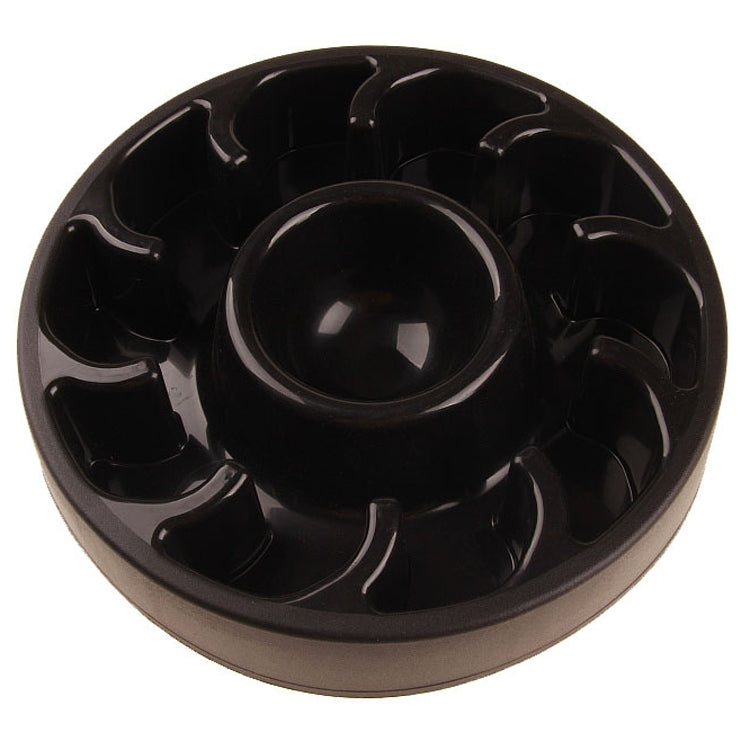 2 PCS Dog Slow Food Bowl Pet Tattoo Deflection Bowl, Specification: Colorful Package