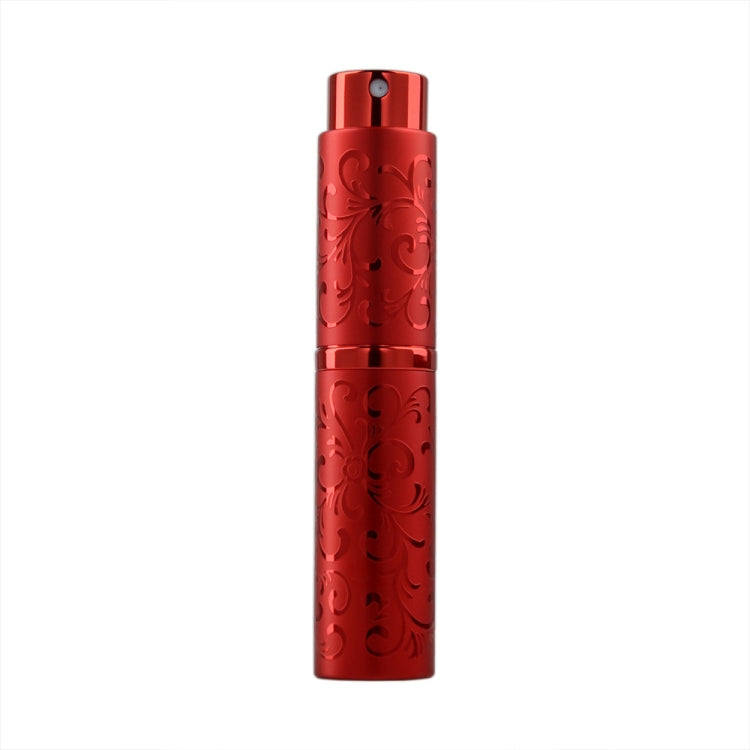 2 PCS Embossed Rotating Perfume Bottle Metal Discharge Bottle Sterilizing Alcohol Spray Bottle, Specification: 10ml