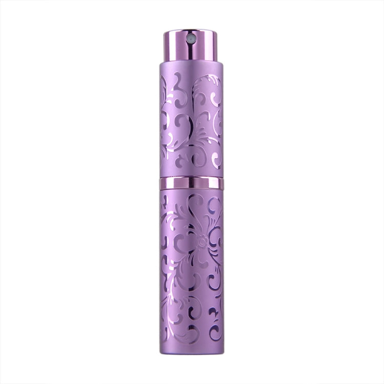 2 PCS Embossed Rotating Perfume Bottle Metal Discharge Bottle Sterilizing Alcohol Spray Bottle, Specification: 10ml