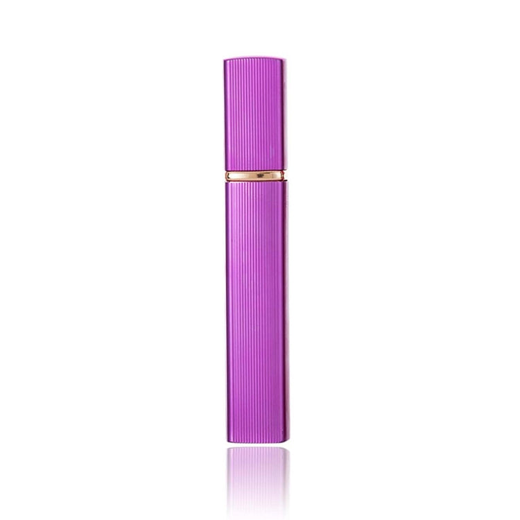 7 PCS 12ml Aluminum Perfume Bottle Metal Discharge Bottle Convenient Travel Square Spray Bottle