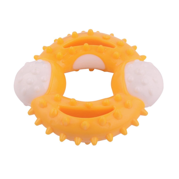 2 PCS BG-W177 Pet Toys Chew-Resistant Teeth Teeth Cleaning Dog Toys, Colorï¼š Yellow
