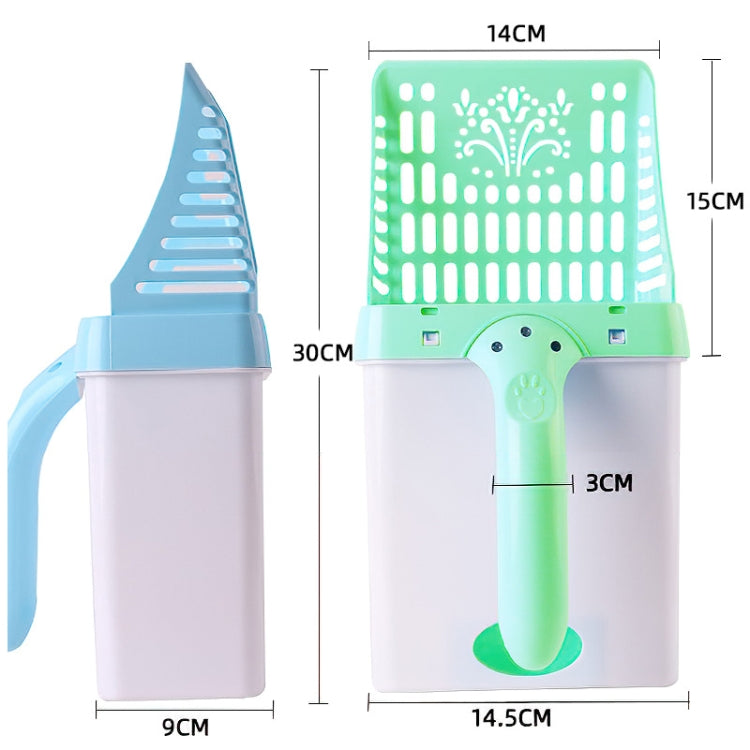 BG-M326 Pet Supplies Cat Litter Scoop Cleaning Kit Poop Scoop With Hook